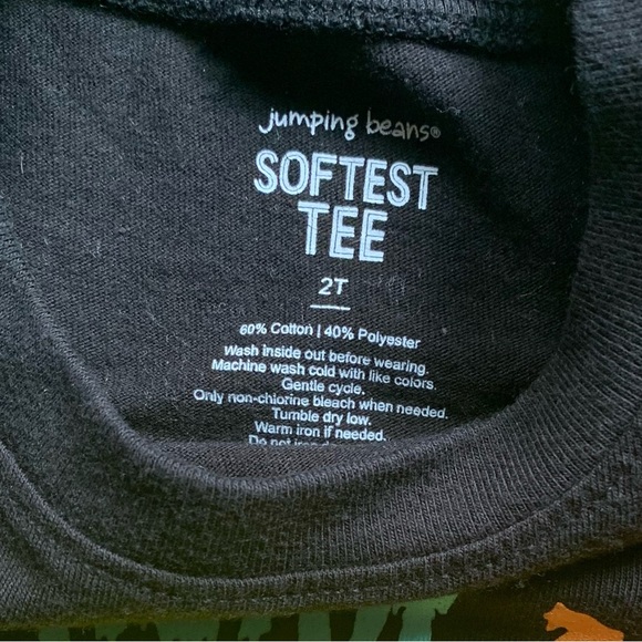 Toddler boys Fall and Halloween tees- set of 3 - Picture 6 of 7